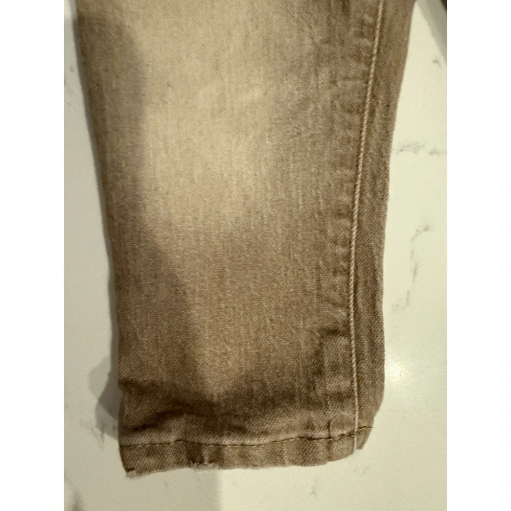 GAP Baby Slim Fit Stretch Denim Jeans – Size‎ 12-18M – Beige Tan Wash
